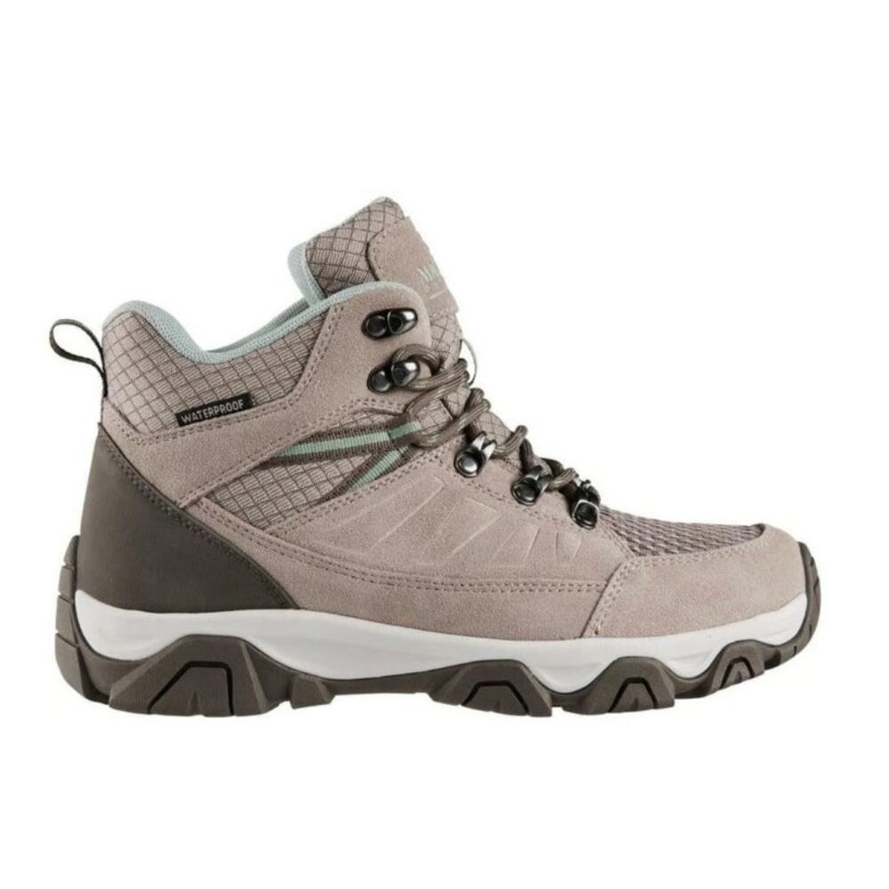 MAGELLAN OUTDOOR Womens Pro Explore Mid Trek Hiker Boots US 11 Beige WP NWOB